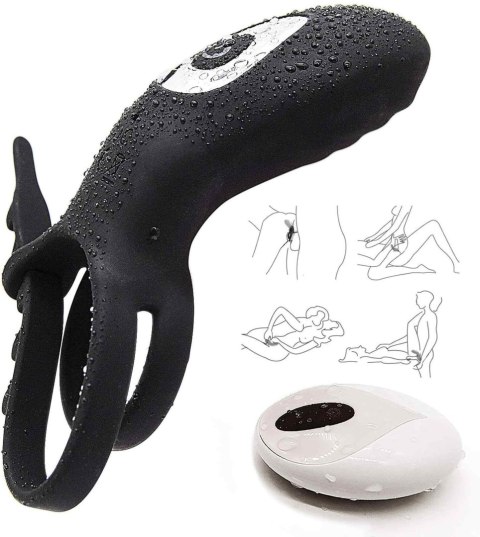 AdjustableDouble cockring with remote Boys of Toys Sp. z o.o.