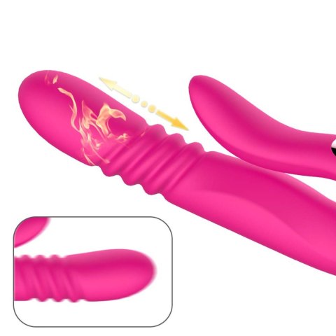 Deluxe Twirling Vibrating Thruster RED Boys of Toys Sp. z o.o.