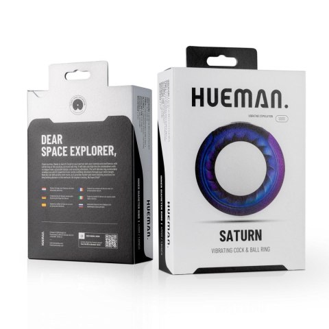 Hueman - Saturn Vibrating Cock/Ball ONE-DC B.V.