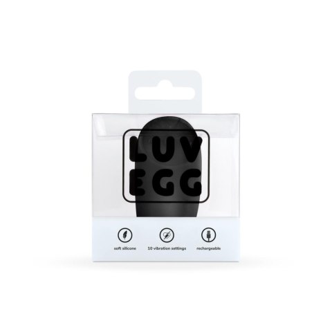 Jajeczko LUV EGG — czarne ONE-DC B.V.