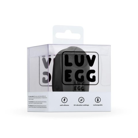 Jajeczko LUV EGG — czarne ONE-DC B.V.