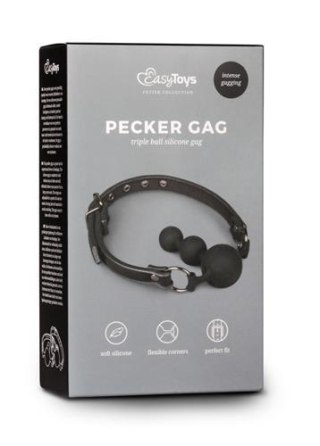 Knebel-Ball Gag With Silicone Beads ONE-DC B.V.