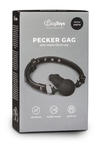 Knebel-Ball Gag With Silicone Dong ONE-DC B.V.