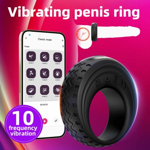 App-Controlled Vibrating Cock Ring Boys of Toys Sp. z o.o.