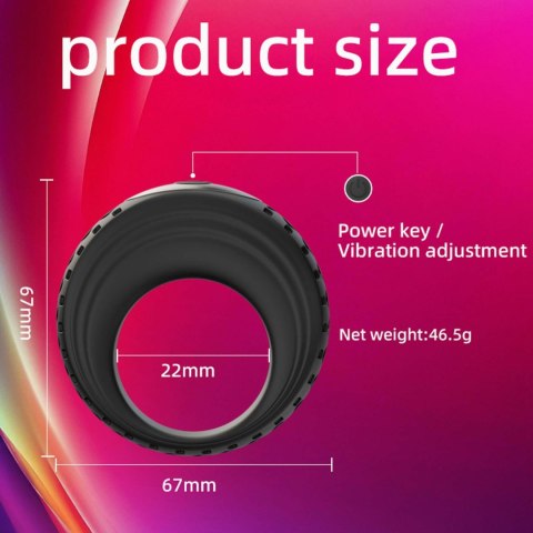 App-Controlled Vibrating Cock Ring Boys of Toys Sp. z o.o.