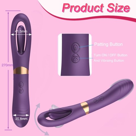 Flicking dual g spot vibrator Boys of Toys Sp. z o.o.