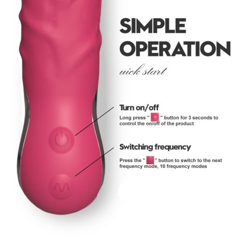 Realistic Vibrator PINK Boys of Toys Sp. z o.o.