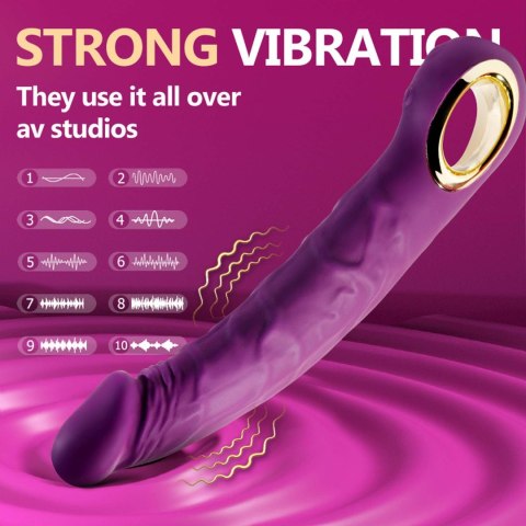 Realistic Vibrator PURPLE Boys of Toys Sp. z o.o.
