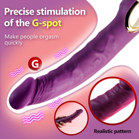 Realistic Vibrator PURPLE Boys of Toys Sp. z o.o.