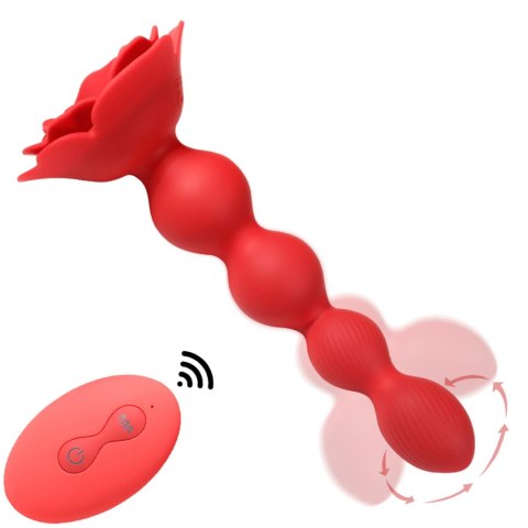 Rose rotating anal beads Boys of Toys Sp. z o.o.