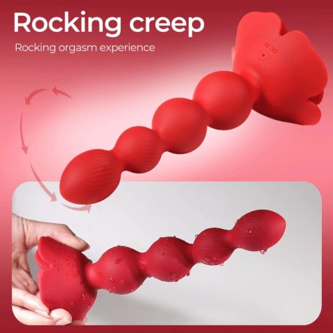 Rose rotating anal beads Boys of Toys Sp. z o.o.