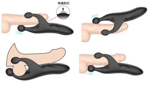 Tapping and vibrating penis stimulator Boys of Toys Sp. z o.o.
