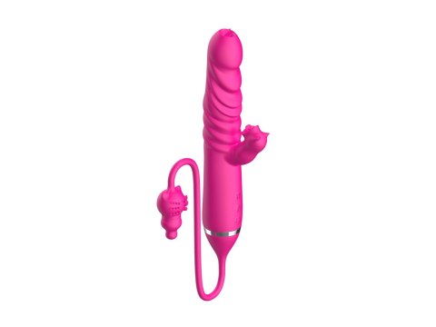 Tongue licking Triple Stimulation Thrusting Vibrator Boys of Toys Sp. z o.o.