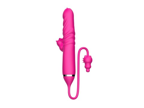 Tongue licking Triple Stimulation Thrusting Vibrator Boys of Toys Sp. z o.o.