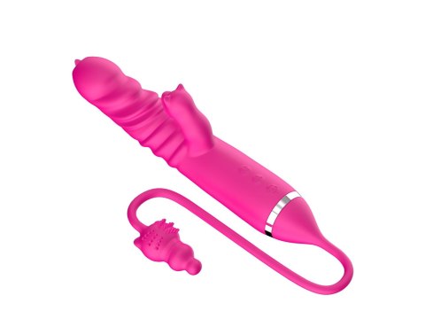 Tongue licking Triple Stimulation Thrusting Vibrator Boys of Toys Sp. z o.o.
