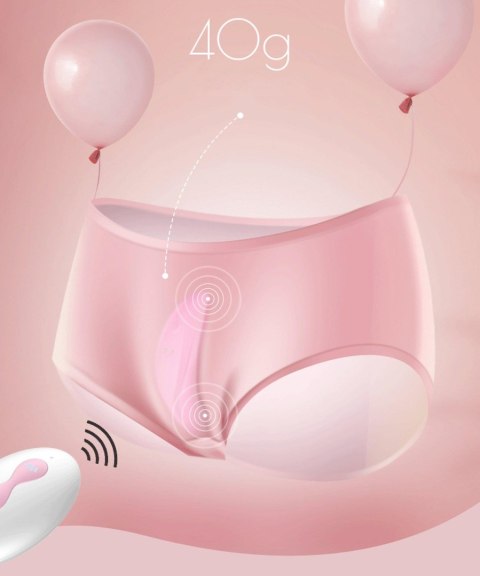 Ultrathin Wearable remote mini vibe PINK Boys of Toys Sp. z o.o.