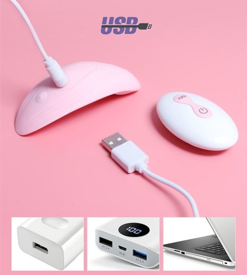 Ultrathin Wearable remote mini vibe PINK Boys of Toys Sp. z o.o.