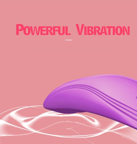 Ultrathin Wearable remote mini vibe PURPLE Boys of Toys Sp. z o.o.