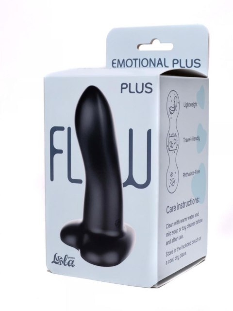 Dildo Flow Emotional Plus Black Intimate Distribution