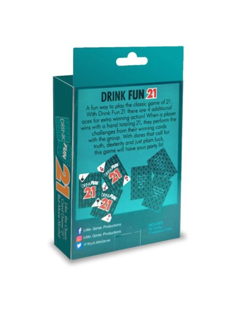 Drink Fun 21, Card Game Intimate Distribution