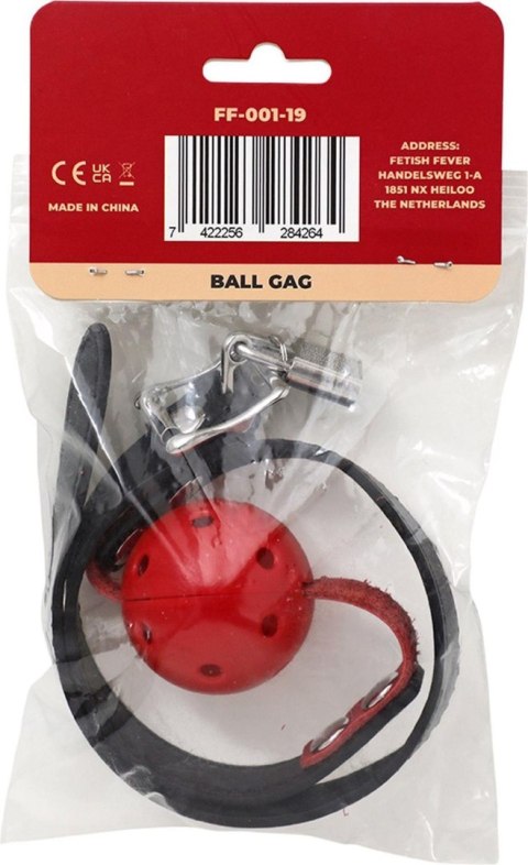 Fetish Fever - Ball Gag - Red Intimate Distribution