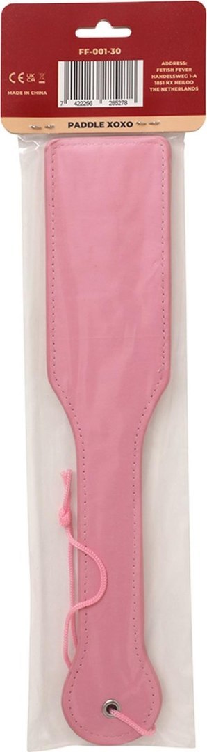 Fetish Fever - Paddle - XOXO - Pink Intimate Distribution