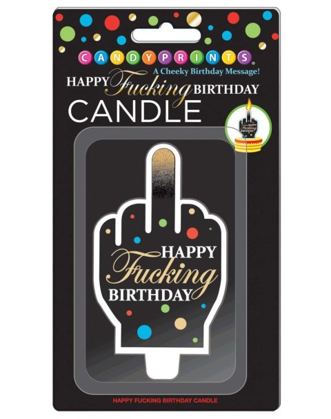 Happy F'ing Birthday Candle Intimate Distribution