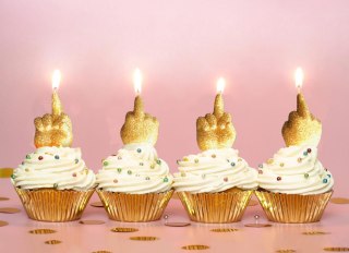 Happy F'ing Birthday Candle Set Intimate Distribution