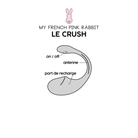 Le Crush Noir - App controlled Intimate Distribution
