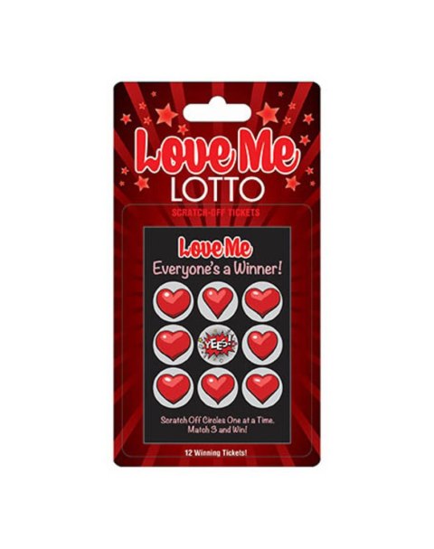 Love Me Lotto - 12 unique tickets Intimate Distribution