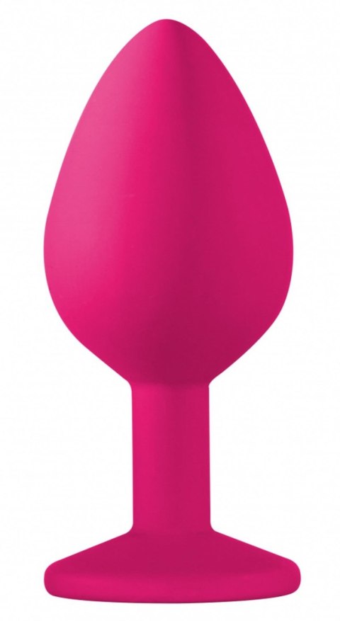 Plug-Anal Plug Emotions Cutie Medium Pink dark black crystal Intimate Distribution