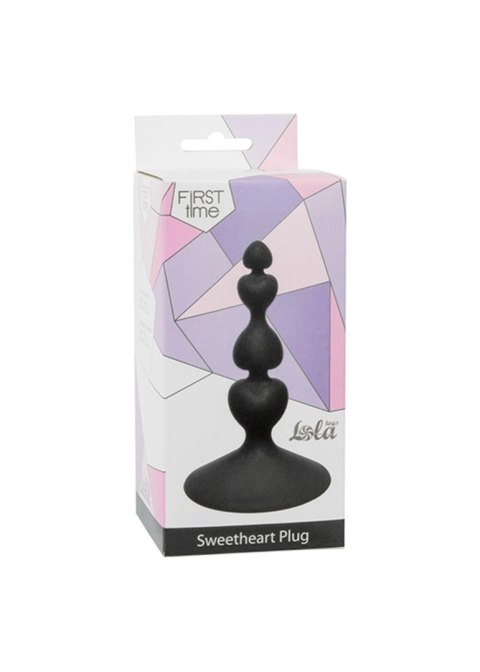 Plug-Anal Plug Sweetheart Plug Black Intimate Distribution