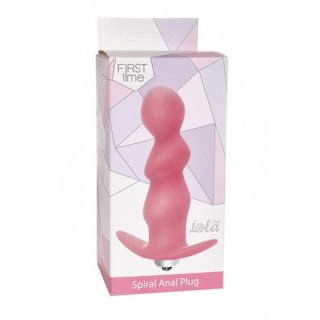 Plug- Spiral Anal Plug Pink Intimate Distribution