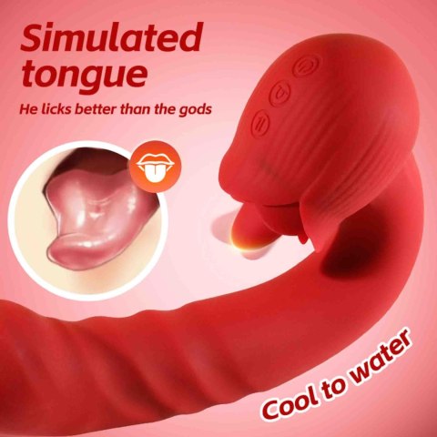 Rose Thrusting Vibrator Boys of Toys Sp. z o.o.