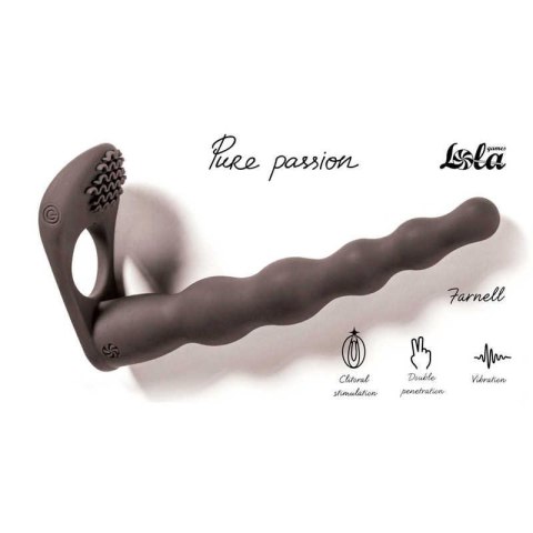 Strap-on Pure Passion Farnell Black Intimate Distribution