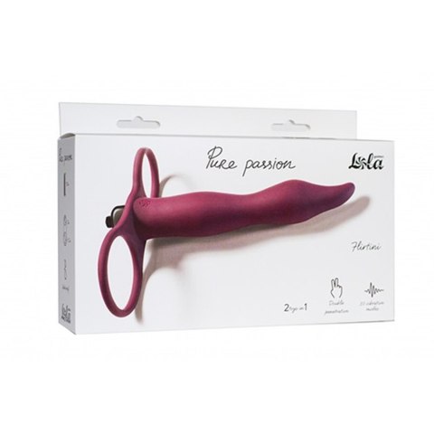 Strap - on Pure Passion Flirtini Wine red Intimate Distribution