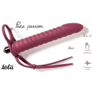 Strap-on Pure Passion Rori Wine Red Intimate Distribution