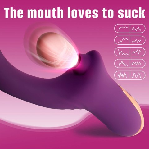 Suking G Spot Vibrator Purple Boys of Toys Sp. z o.o.