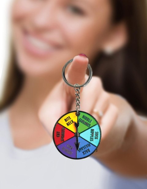 Super Fun Key Chain, Sex Spinner Intimate Distribution