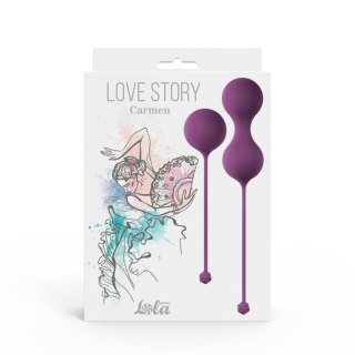 Vaginal balls set Love Story Carmen Lavender Sunset Intimate Distribution