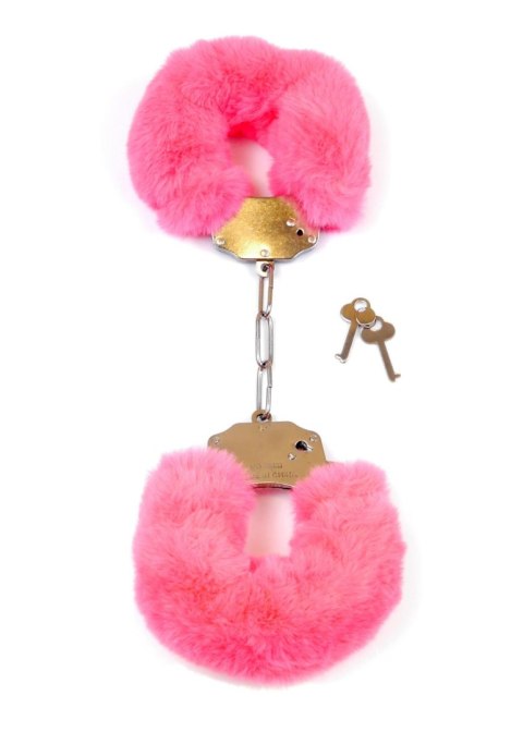 Kajdanki Fetish B - Series- Furry Cuffs Pink Boys of Toys Sp. z o.o.