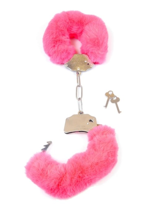 Kajdanki Fetish B - Series- Furry Cuffs Pink Boys of Toys Sp. z o.o.