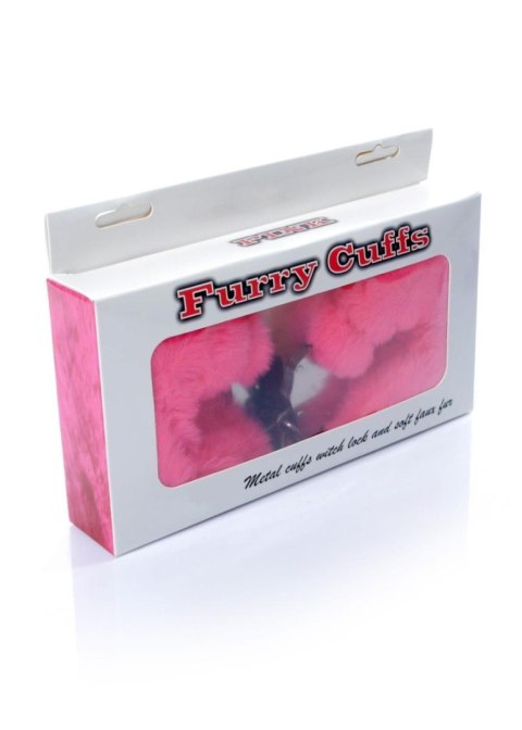 Kajdanki Fetish B - Series- Furry Cuffs Pink Boys of Toys Sp. z o.o.