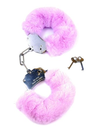 Kajdanki Fetish B - Series- Furry Cuffs Purple Boys of Toys Sp. z o.o.