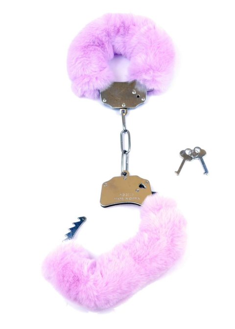 Kajdanki Fetish B - Series- Furry Cuffs Purple Boys of Toys Sp. z o.o.