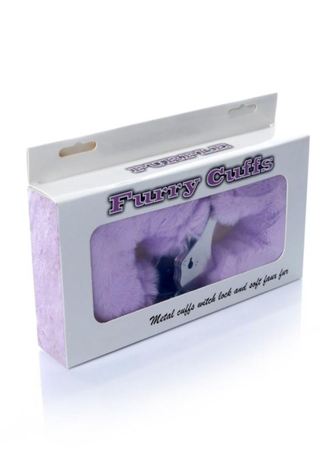 Kajdanki Fetish B - Series- Furry Cuffs Purple Boys of Toys Sp. z o.o.