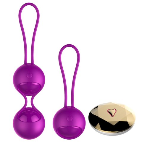 Kulki-Vibrating Silicone Kegel Balls Set USB 10 Function / Remote control Boys of Toys Sp. z o.o.