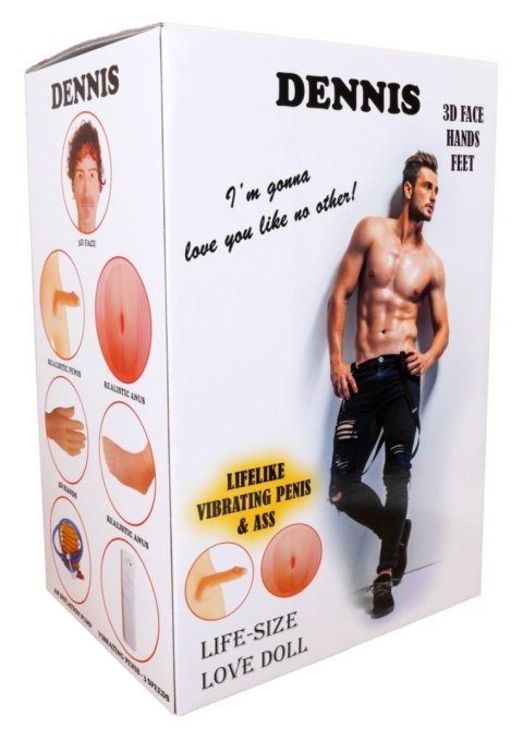 Lalka- DENNIS 3D - Vibrating Boys of Toys Sp. z o.o.