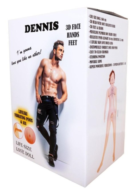 Lalka- DENNIS 3D - Vibrating Boys of Toys Sp. z o.o.