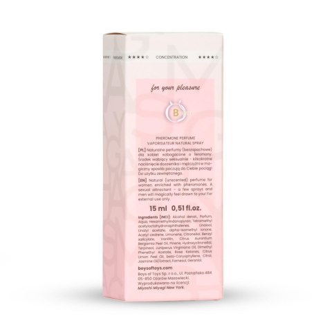 Miyoshi Miyagi PURE feromon neutral 15ml FEMME Boys of Toys Sp. z o.o.